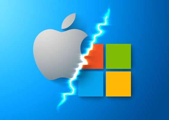 Microsoft-მა შეფასებით Apple-ს გადაუსწრო