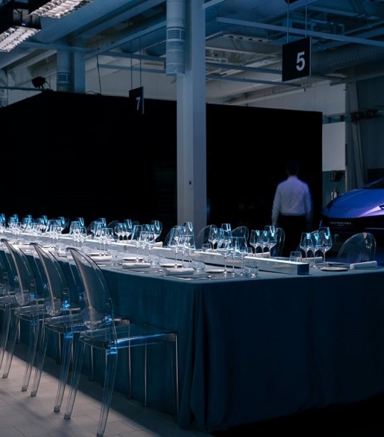 Beyond Taste - Lamborghini Tbilisi-ს ექსკლუზიური ვახშამი სერვისცენტრში