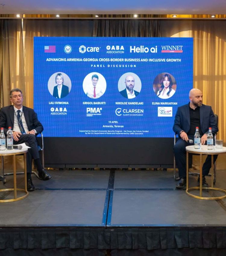 Premium Machinery Armenia ქართულ-სომხური ბიზნესასოციაციის პრეზენტაციაზე