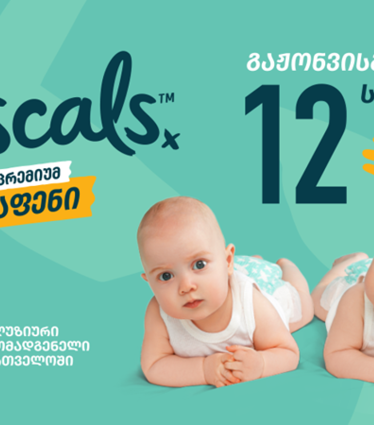 12-საათიანი საიმედო დაცვის მქონე პრემიუმ ხარისხის ბავშვის საფენები „რასკალსი“ (Rascals) უკვე PSP-შია