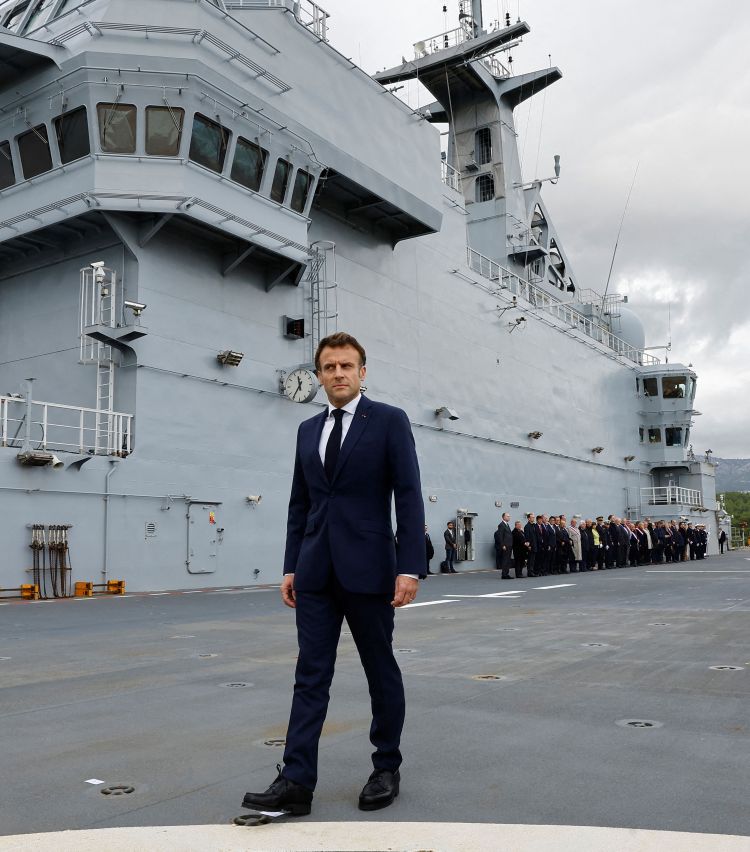 "საფრანგეთი მიიღებს გადამწყვეტ ზომებს: ჩვენ წითელ ზღვაში ორ დამატებით საბრძოლო ხომალდს გავგზავნით"