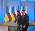 უკრაინის პრეზიდენტი ვოლოდიმირ ზელენსკი ლუბლინში პოლონეთის პრემიერს, დონალდ ტუსკს შეხვდა