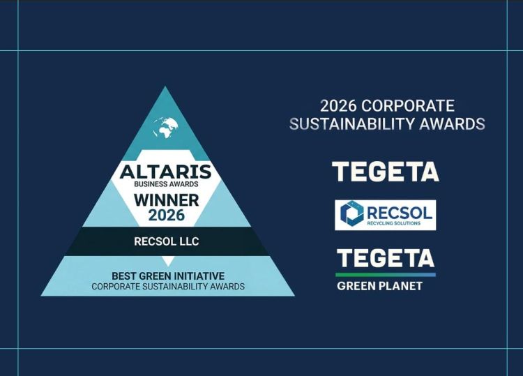 RECSOL-მა Altaris-ის „საუკეთესო მწვანე ინიციატივის“ ჯილდო მიიღო - „თეგეტა ჰოლდინგის“ მხარდაჭერით საქართველოში საბურავების გადამმუშავებელი საწარმო შენდება