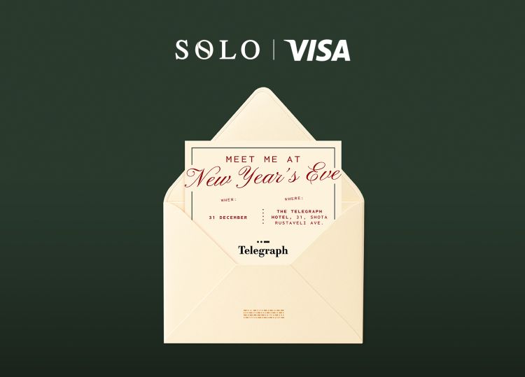 შეიქმენით საუკეთესო საახალწლო გამოცდილება SOLO და Visa-სთან ერთად სასტუმრო ტელეგრაფში