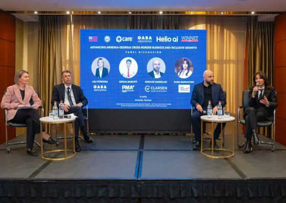 Premium Machinery Armenia ქართულ-სომხური ბიზნესასოციაციის პრეზენტაციაზე