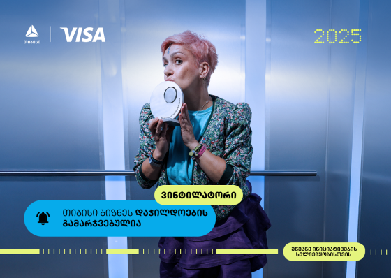 Vintylator - თიბისი ბიზნესდაჯილდოების გამარჯვებული, მწვანე ინიციატივების ხელშეწყობისთვის