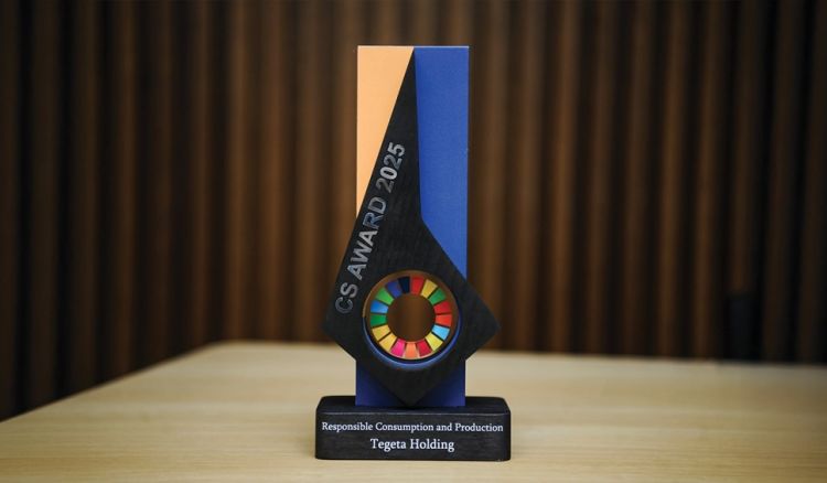 CS AWARD 2025 - „თეგეტა“ ნომინაციაში - „მდგრადი მოხმარება და წარმოება“ გამარჯვებულია