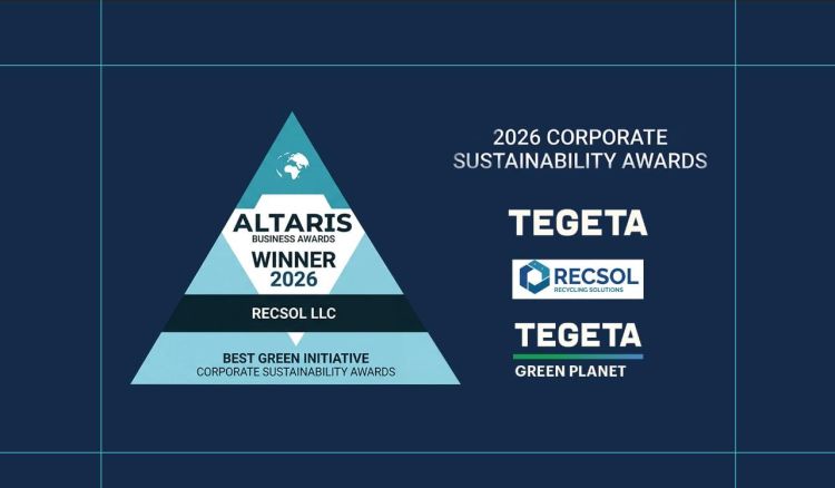 RECSOL-მა Altaris-ის „საუკეთესო მწვანე ინიციატივის“ ჯილდო მიიღო - „თეგეტა ჰოლდინგის“ მხარდაჭერით საქართველოში საბურავების გადამმუშავებელი საწარმო შენდება