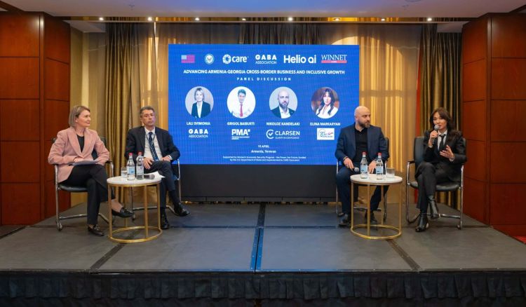 Premium Machinery Armenia ქართულ-სომხური ბიზნესასოციაციის პრეზენტაციაზე