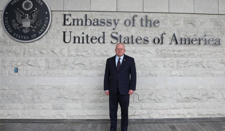 საქართველოში აშშ-ის სახელმწიფო დეპარტამენტის ევროპისა და ევრაზიის საქმეთა ბიუროს წარმომადგენელი იმყოფება