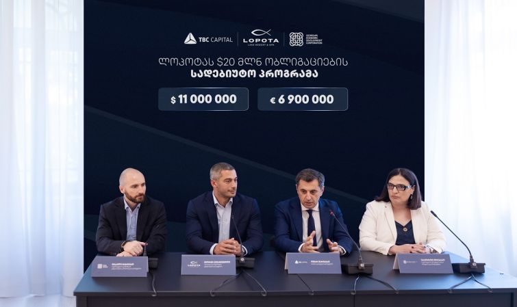 თიბისი კაპიტალის ექსკლუზიური მხარდაჭერით, ლოპოტამ $20-მილიონიანი ობლიგაციების სადებიუტო პროგრამის ფარგლებში, აშშ დოლარისა და ევროს ტრანშები სრულად განათავსა