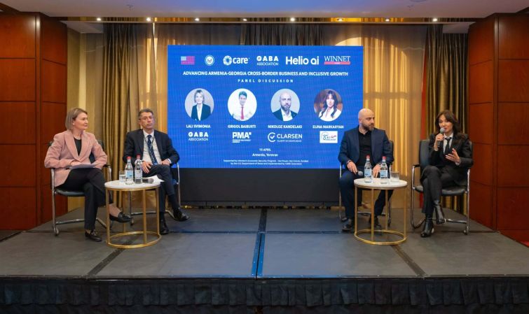 Premium Machinery Armenia ქართულ-სომხური ბიზნესასოციაციის პრეზენტაციაზე